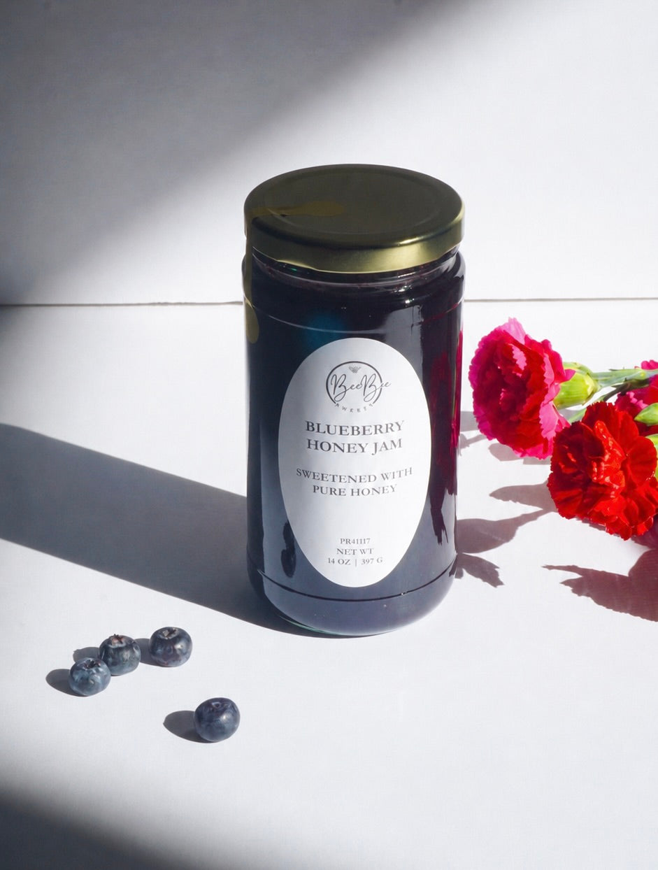 14 oz Blueberry Honey Jam