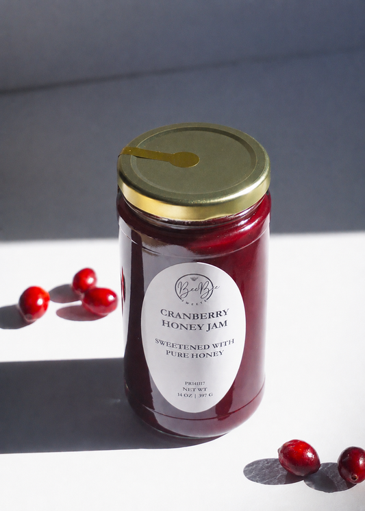 14 oz Cranberry Honey Jam (Limited Edition)